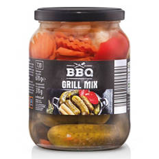 Grill savanyúság, grillmix, 670 g (370 g)
