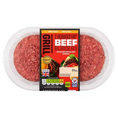 3% Fat Beef Burgers