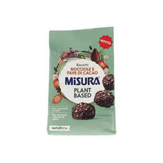Biscotti con nocciole e fave di cacao