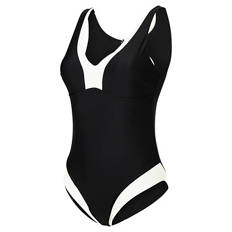 Damen Bademode, Schwarz, S 36/38
