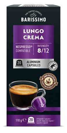 Kaffeekapseln Lungo Crema 20 Stück