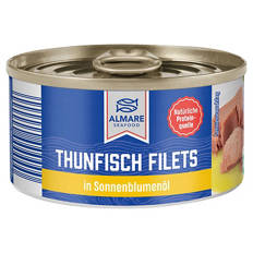 Thunfischfilets in Sonnenblumenöl 185 g