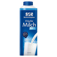 Frische Milch 1,5 % 1 l