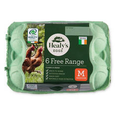 Medium Free Range Eggs 6 Pack