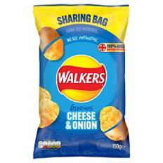 Cheese & Onion Crisps