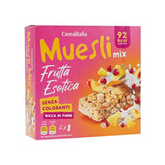 Barretta ai cereali e frutti esotici