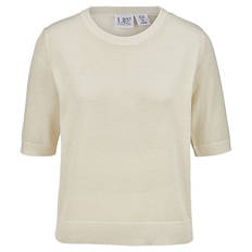 Damen Feinstrickpullover, Creme, S 36/38