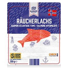 Füstölt lazac, 200 g