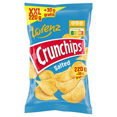 Crunchips XXL 250 g, Salted