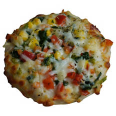 Mini pizza, vegetariana