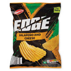 Jalapeño & Cheese Ridged Crisps