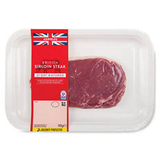 British Sirloin Steak 21 Day Matured