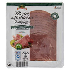 Rindersaftschinken 100g, Steak-Pfeffer