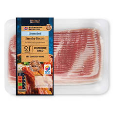 Unsmoked Dry Cured Streaky Bacon