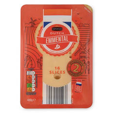Dutch Emmental Cheese 16 Slices
