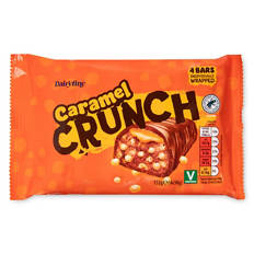 Caramel Crunch Chocolate Bars 4 Pack