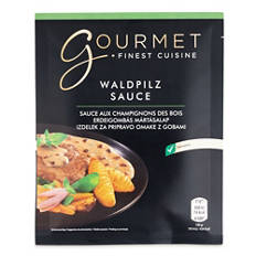 Sauces aux champignons, champignons sauvages