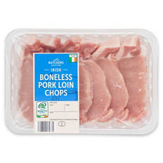 Irish Boneless Pork Loin Chops