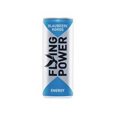 Energy drink mirtilli e cocco