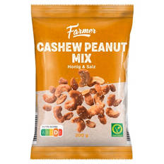 Cashew-Erdnuss-Mix 200 g, Honig und Salz