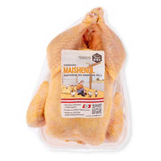 Maishendl mit Innereien