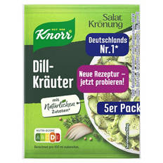 Salatkrönung 5er-Pack, Dill-Kräuter