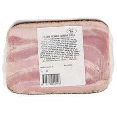 Prešana mesnata slanina, s posipom popra