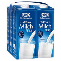 H-Milch 3,5 %, 6er-Pack 6 l