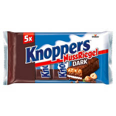 Knoppers Riegel 200 g, Nuss Dunkel