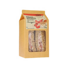 Tramezzini prosciutto di Praga e carciofi