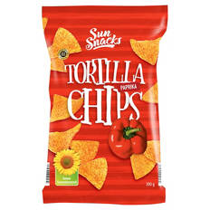 Tortilla Chips 300 g, Paprika