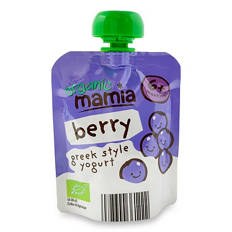 Organic Berry Greek Style Yogurt Pouch