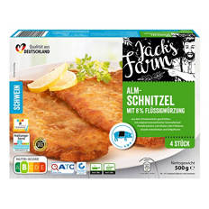 Schnitzelsortiment 500 g, Alm
