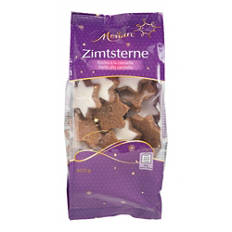 Biscuits de Noël suisses, étoiles à la cannelle