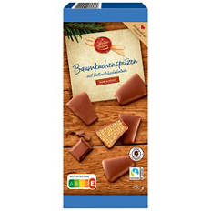 Pointes de gâteau à la broche sans alcool, chocolat au lait