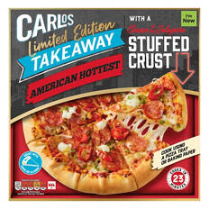 Stuffed Crust American Hot Pizza