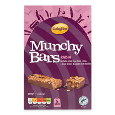 Raisin Munchy Bars
