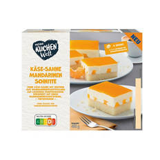 Sahneschnitten 490 g, Käse-Mandarine
