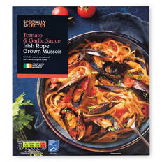 Mussels with Tomato Garlic