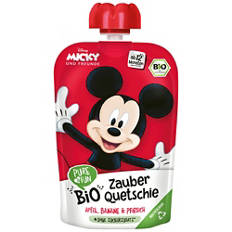 PURE & FUN Succhi in confezione da spremere, Mickey