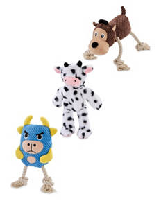 Plush Rope Dog Toy