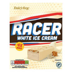 White Peanut Ice Cream Bars