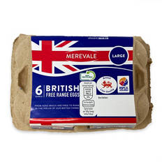 British Large Free Range Eggs 6 Pack