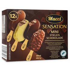 Bâtonnets glacés mini, chocolat
