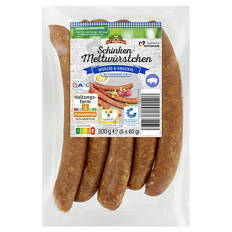 Schinken-Mettwürstchen 300 g