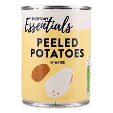 Peeled Potatoes in Water
