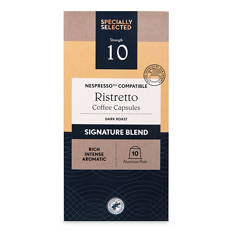 Signature Blend Dark Roast Ristretto Coffee Capsules 10 Pack