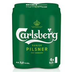 Világos sör multipack, 4 doboz
