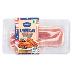 Thin & Crispy American Style Unsmoked Bacon