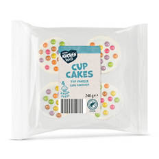 Cupcakes, Vanille mit Vollmilch-Glasur